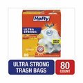 Reynolds Ultra Strong Scented Tall White Kitchen Bags, 13 Gal, 0.9 Mil, 23.75in X 24.88in, White, 80PK E88354